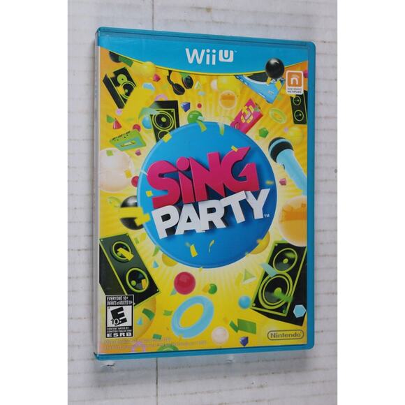 Sing Party (Nintendo Wii U) Authentic, tested/works - Picture 1 of 8